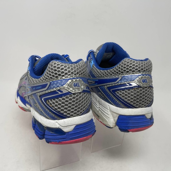 ASICS GT-1000 Run Shoe Women's 8 1/2 Silver Blue T3R5N 927:J.7.8 - Picture 4 of 13